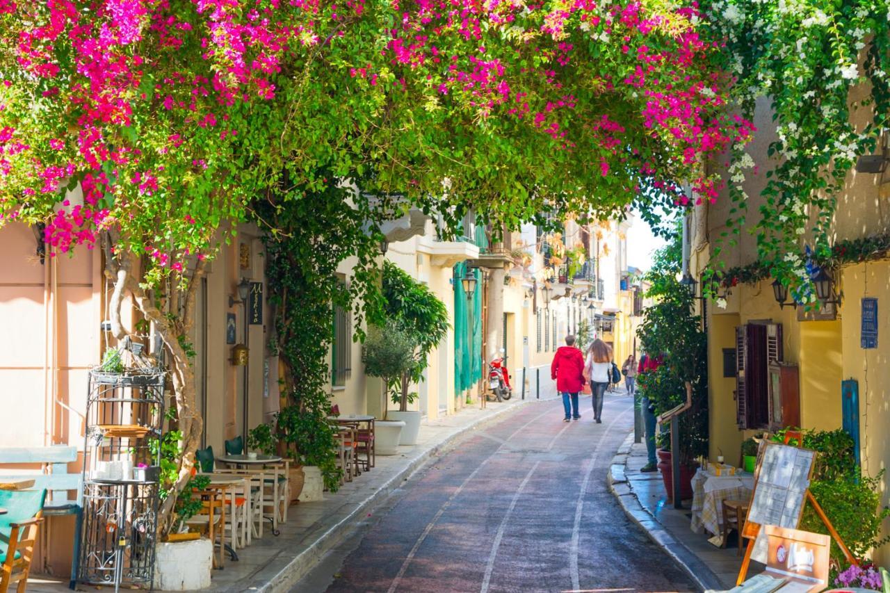 Athens Downtown Boho Apartment 1 Min From Metro المظهر الخارجي الصورة