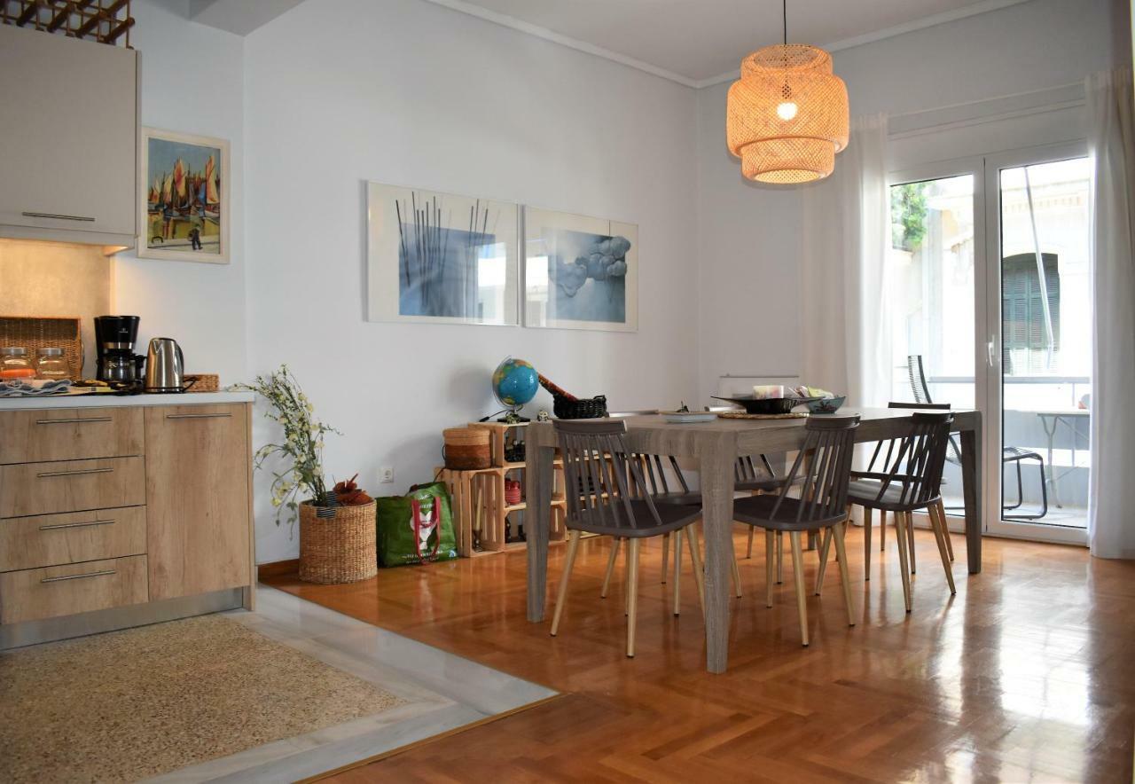 Athens Downtown Boho Apartment 1 Min From Metro المظهر الخارجي الصورة