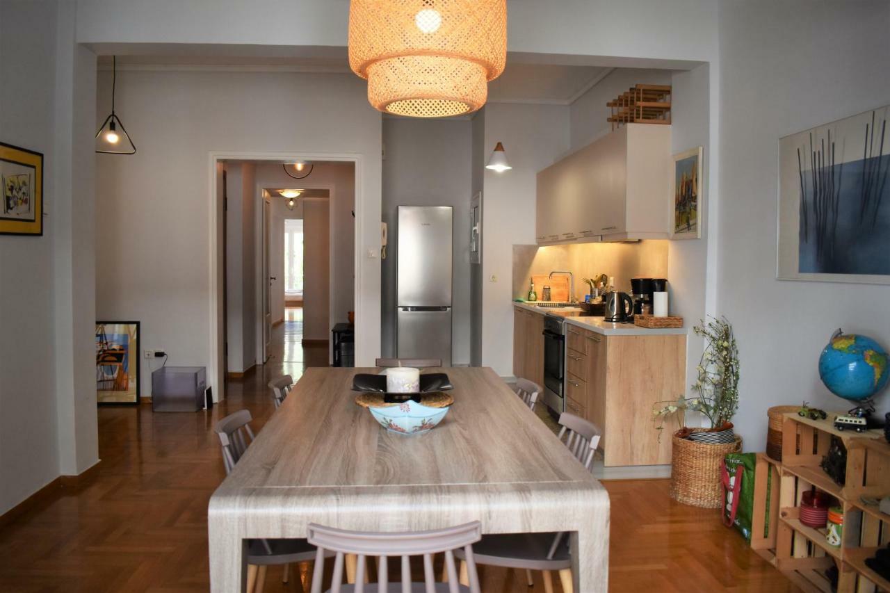 Athens Downtown Boho Apartment 1 Min From Metro المظهر الخارجي الصورة